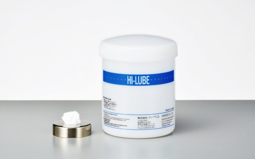 低温用潤滑剤（低温用グリス、低温用速乾性潤滑剤、低温用フッ素オイル）製品イメージ（ハイルーブ）