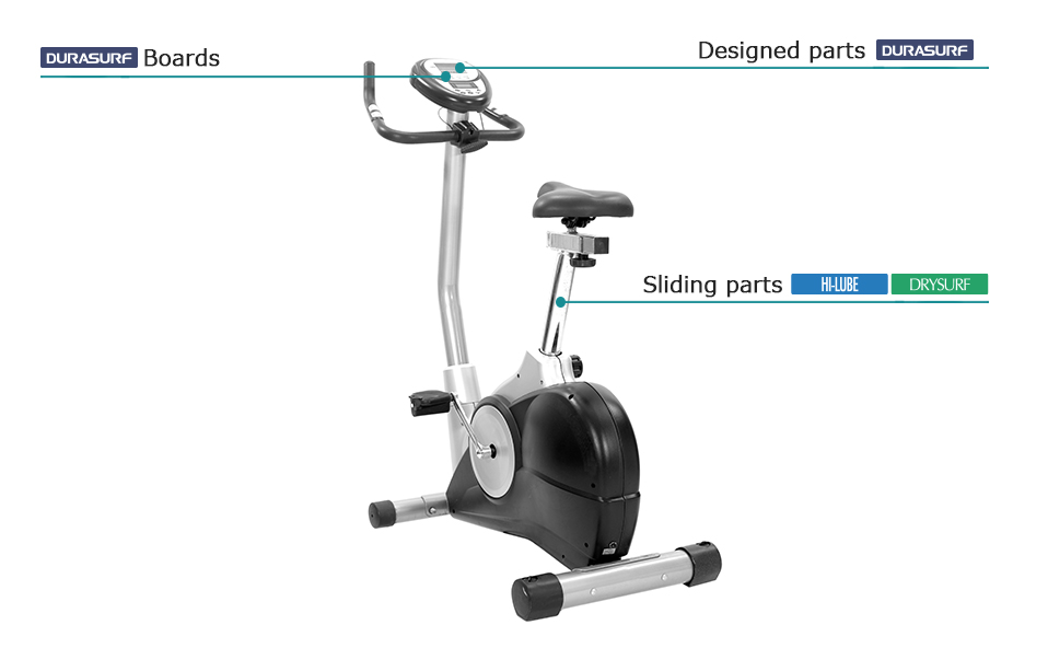 Our products are found almost everywhere in health equipment.